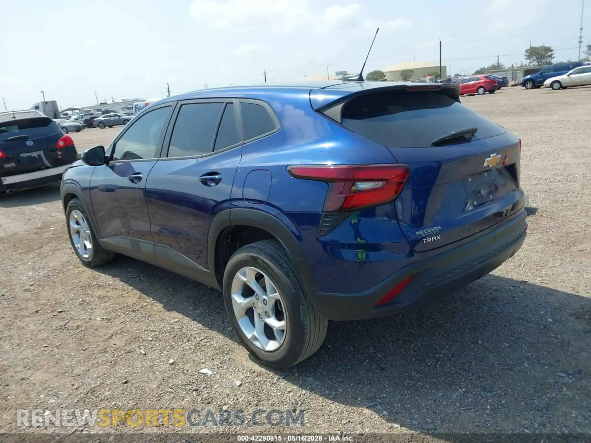 3 fotografías del automóvil dañado KL77LFE25RC166283 CHEVROLET TRAX 2024