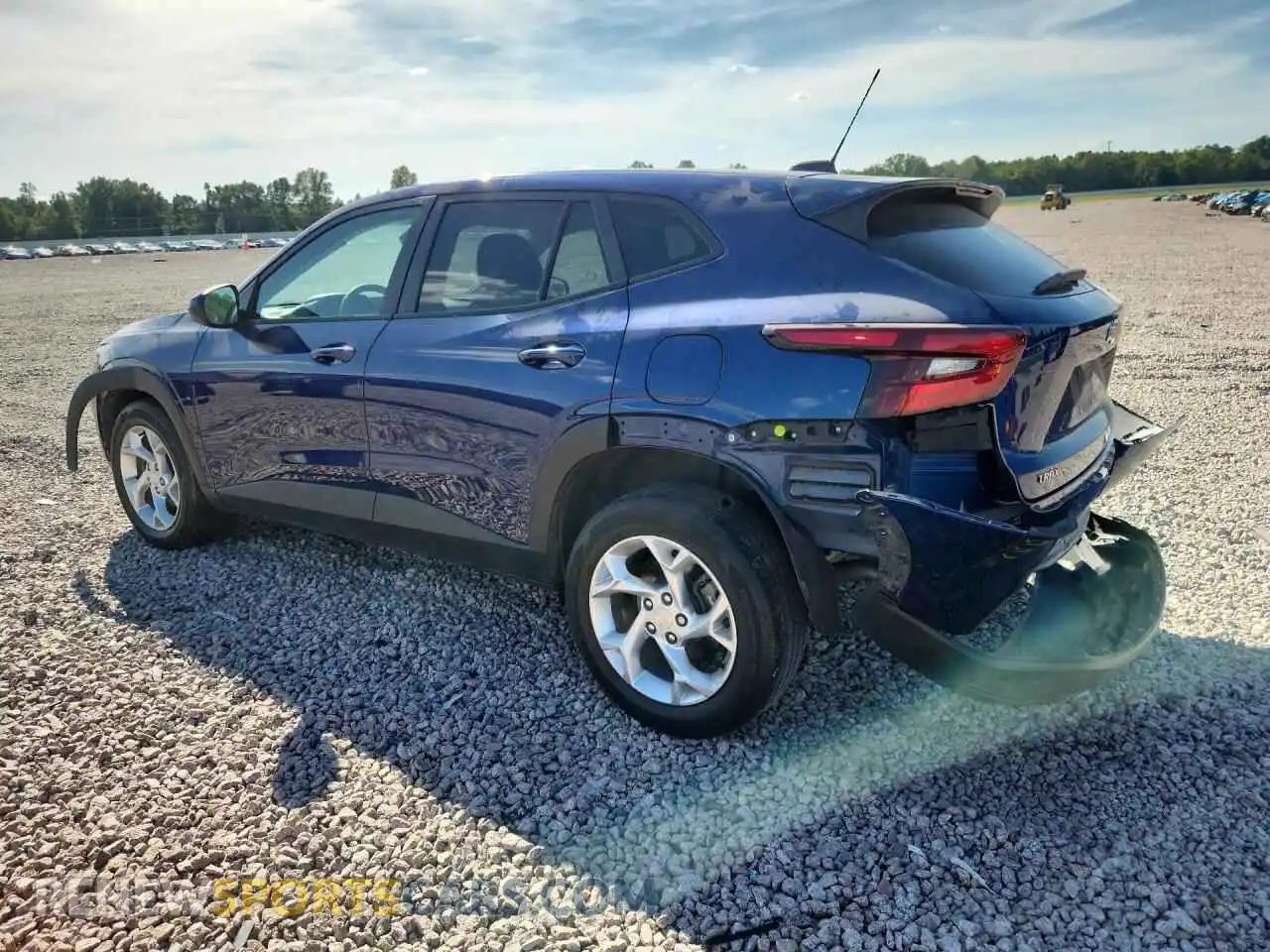 2 fotografías del automóvil dañado KL77LFE25RC167305 CHEVROLET TRAX 2024