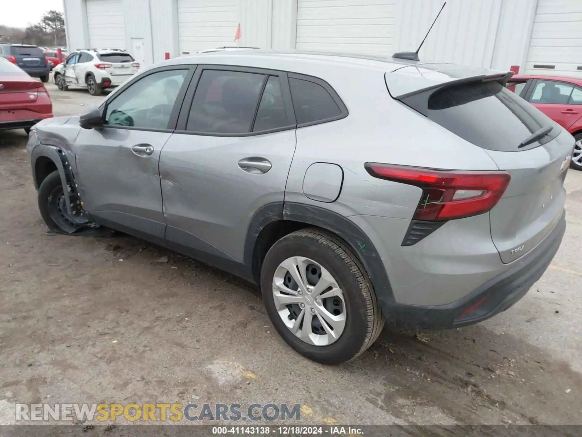 3 Photograph of a damaged car KL77LFE25RC183309 CHEVROLET TRAX 2024