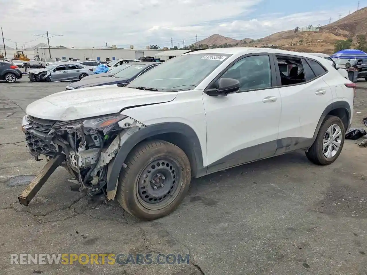 1 fotografías del automóvil dañado KL77LFE25RC183861 CHEVROLET TRAX 2024