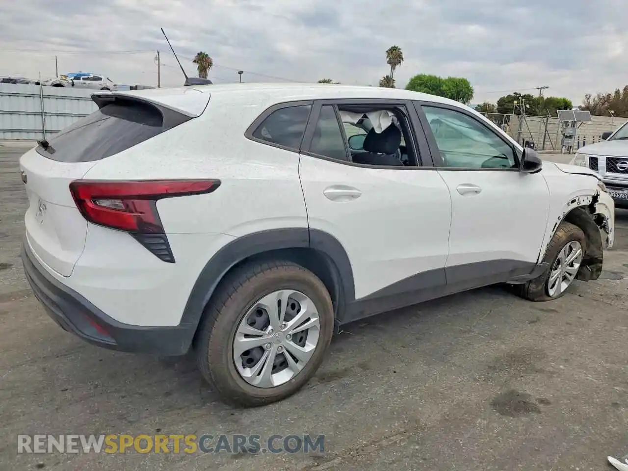 3 fotografías del automóvil dañado KL77LFE25RC183861 CHEVROLET TRAX 2024