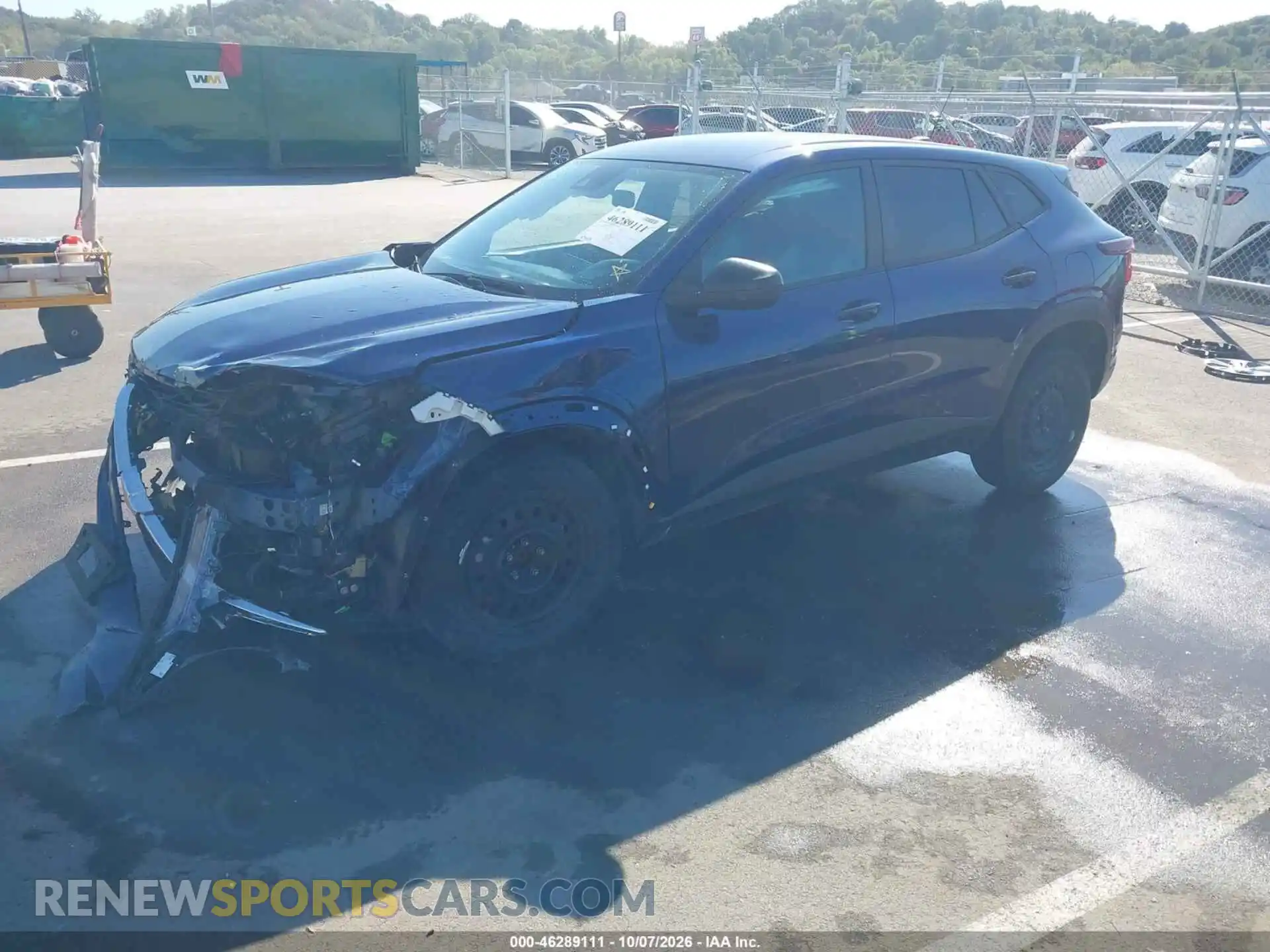 2 fotografías del automóvil dañado KL77LFE25RC215286 CHEVROLET TRAX 2024