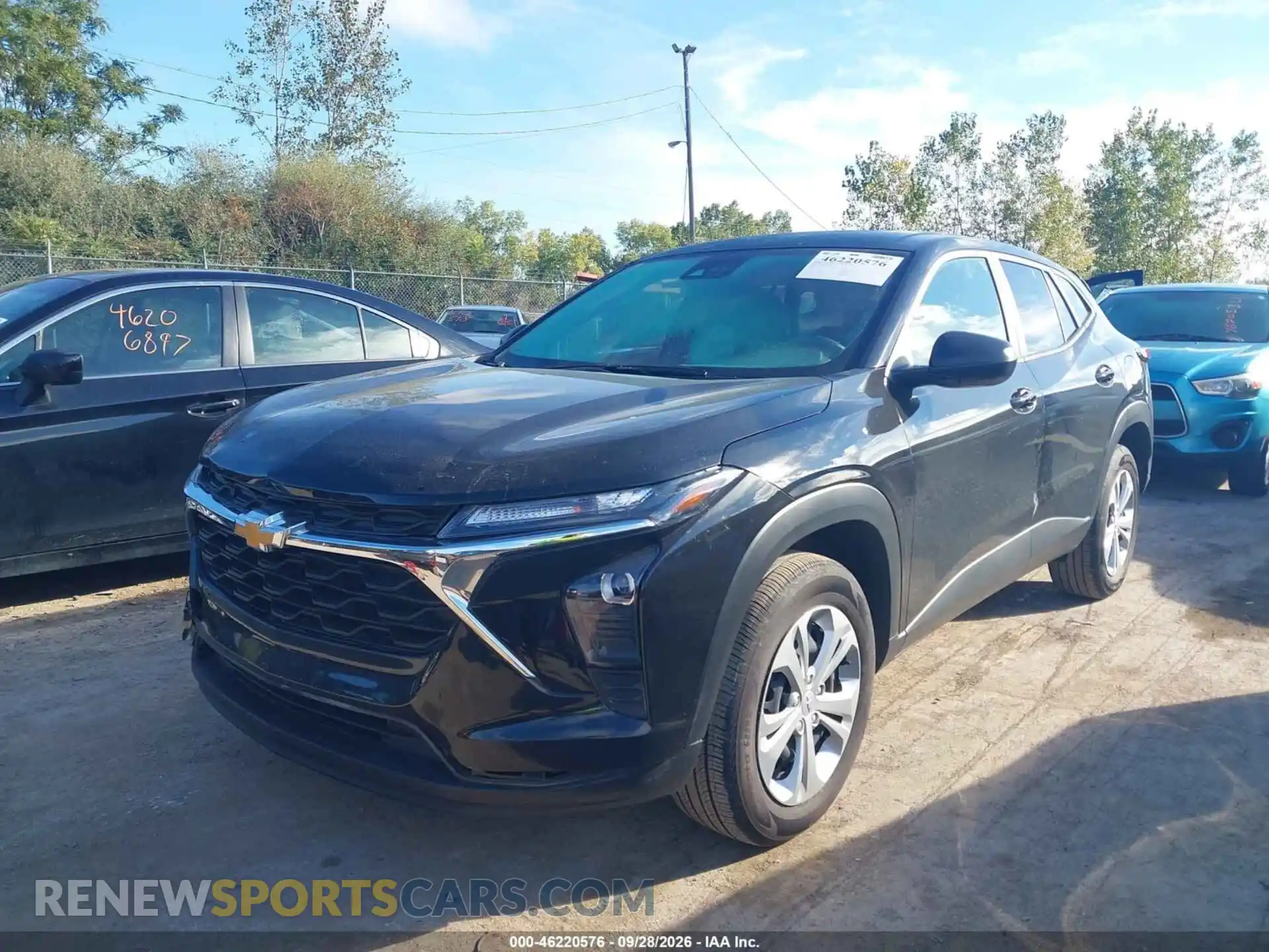 2 fotografías del automóvil dañado KL77LFE25RC230029 CHEVROLET TRAX 2024