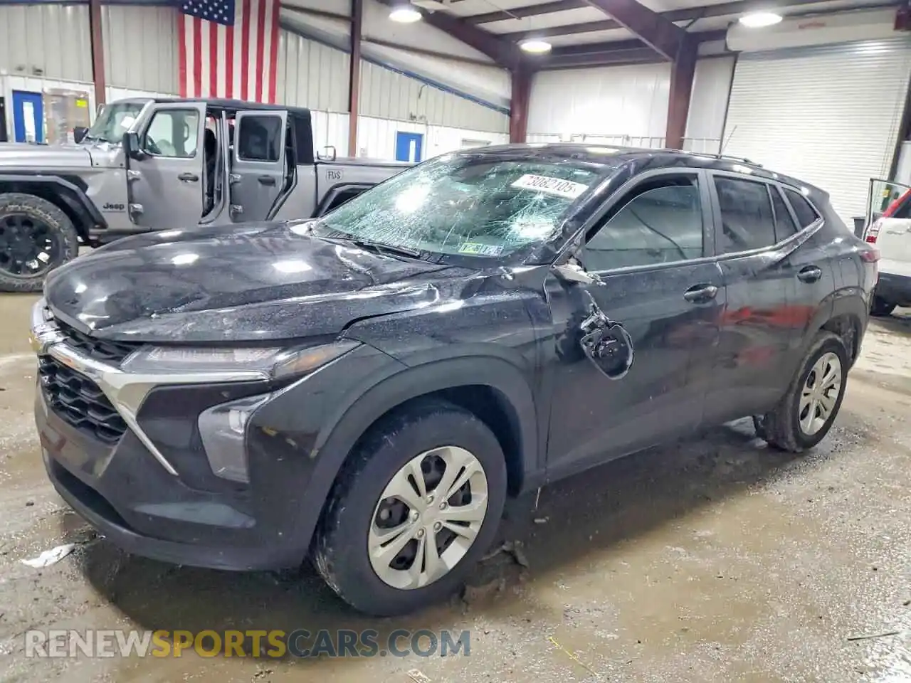 1 Photograph of a damaged car KL77LFE26RC021575 CHEVROLET TRAX 2024