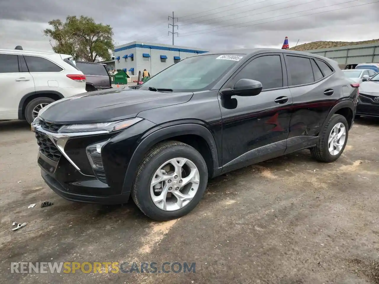 1 fotografías del automóvil dañado KL77LFE26RC043544 CHEVROLET TRAX 2024