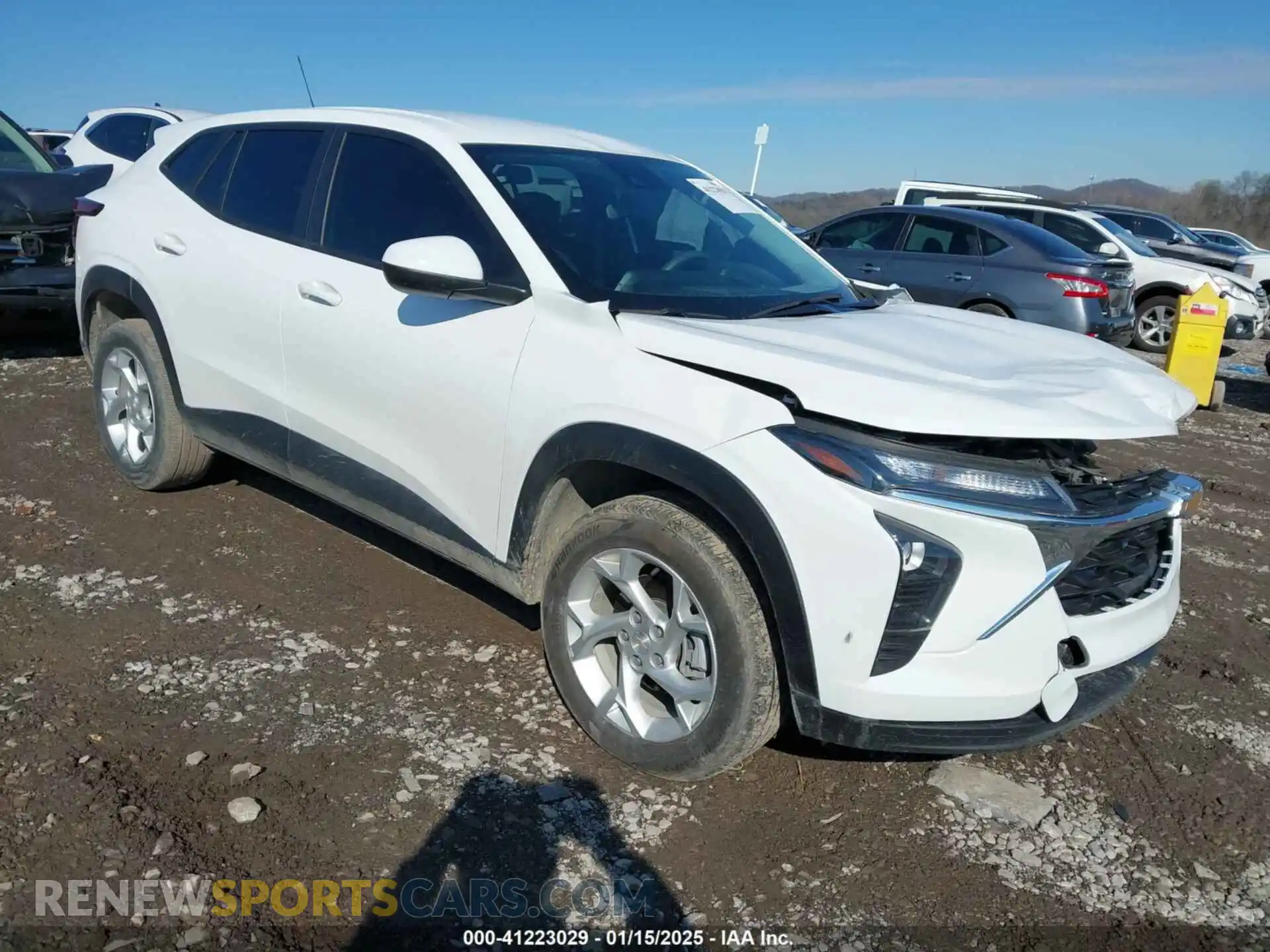 1 Photograph of a damaged car KL77LFE26RC071005 CHEVROLET TRAX 2024