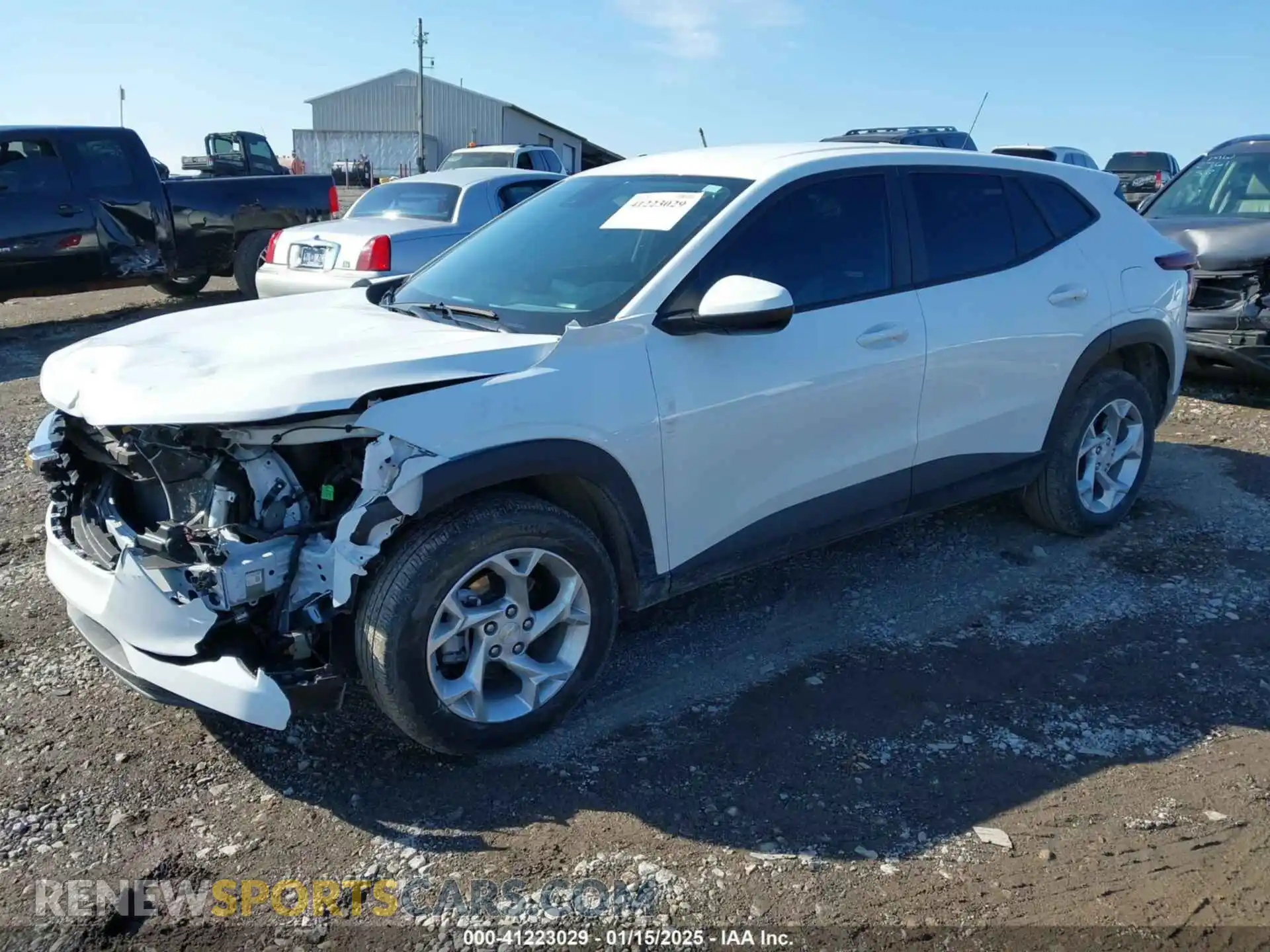 2 Photograph of a damaged car KL77LFE26RC071005 CHEVROLET TRAX 2024