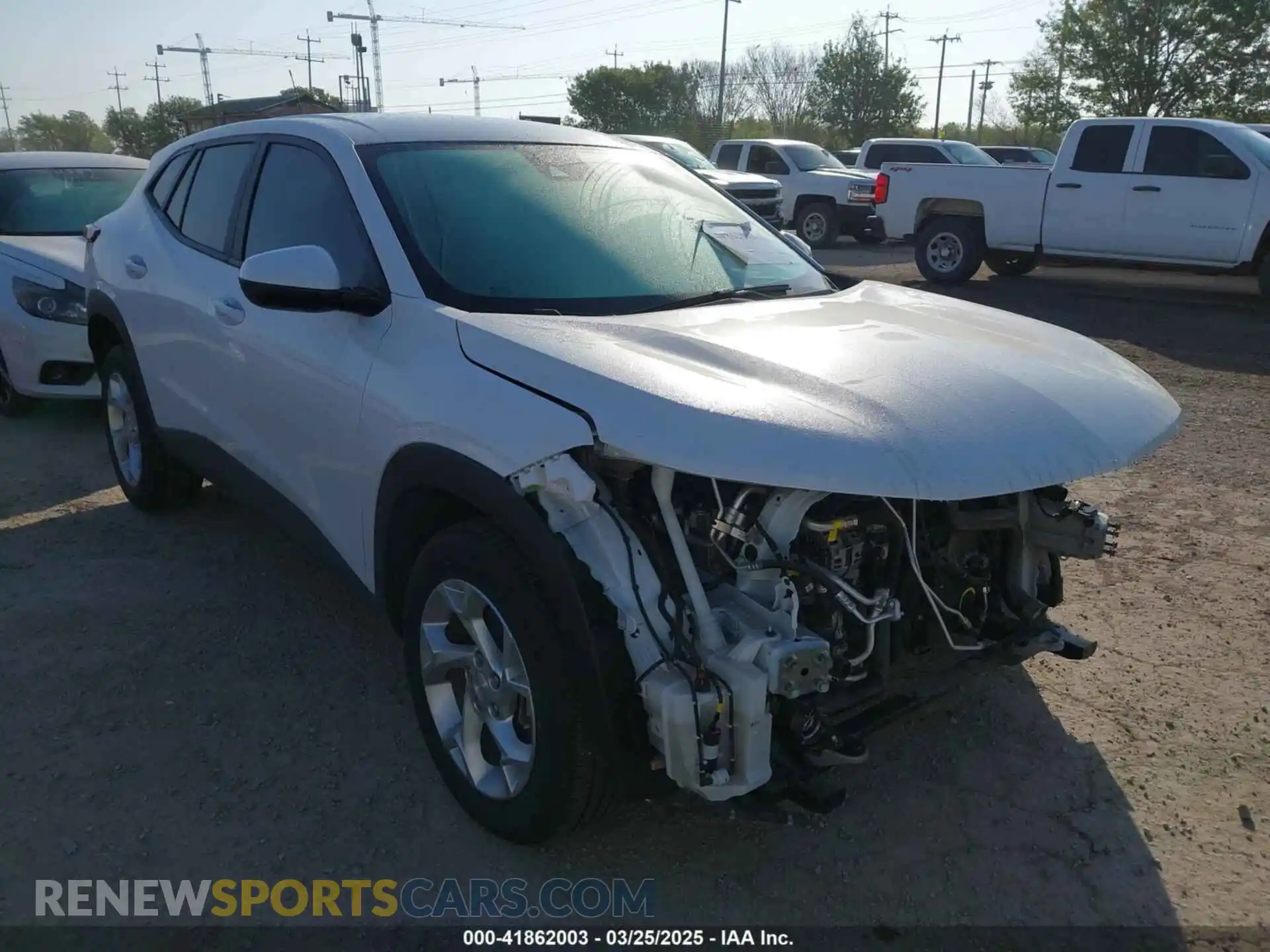 1 Photograph of a damaged car KL77LFE26RC107050 CHEVROLET TRAX 2024