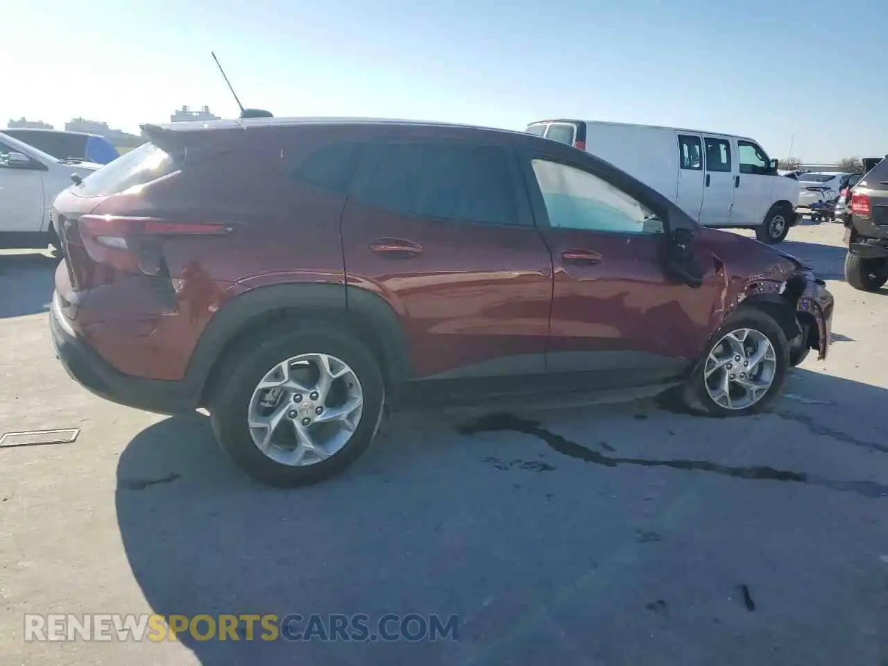 3 Photograph of a damaged car KL77LFE26RC140503 CHEVROLET TRAX 2024