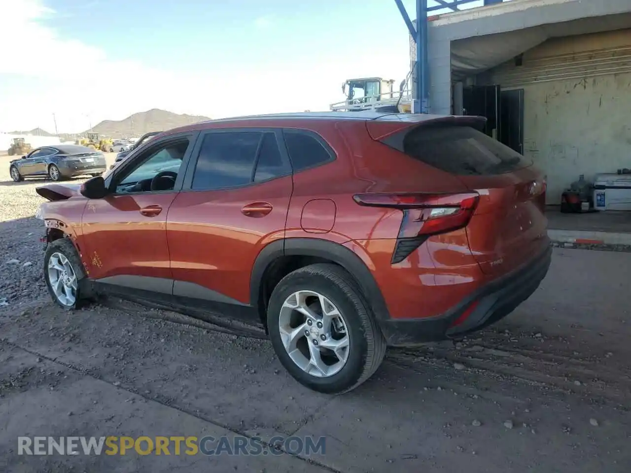 2 Photograph of a damaged car KL77LFE26RC164090 CHEVROLET TRAX 2024