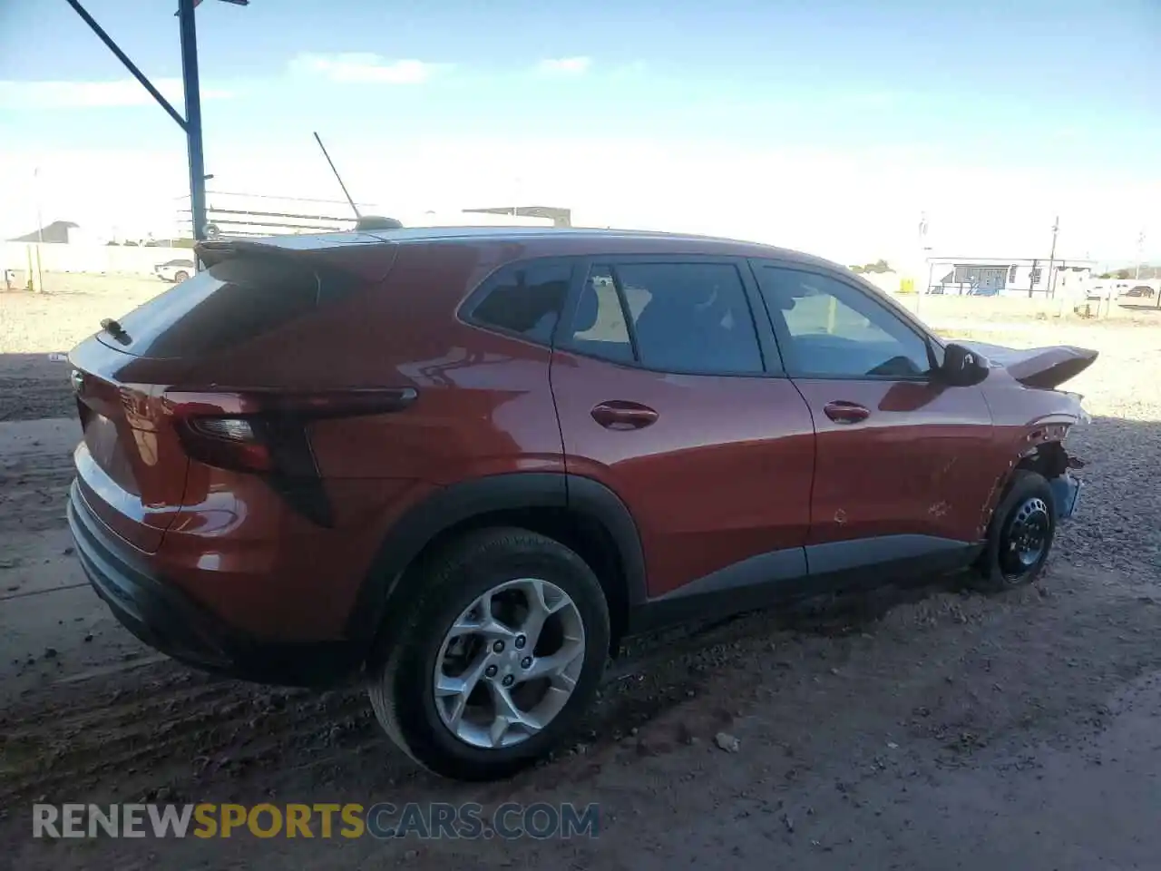 3 Photograph of a damaged car KL77LFE26RC164090 CHEVROLET TRAX 2024