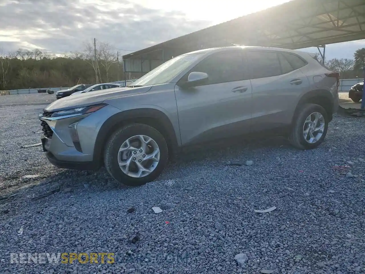 1 Photograph of a damaged car KL77LFE26RC232386 CHEVROLET TRAX 2024
