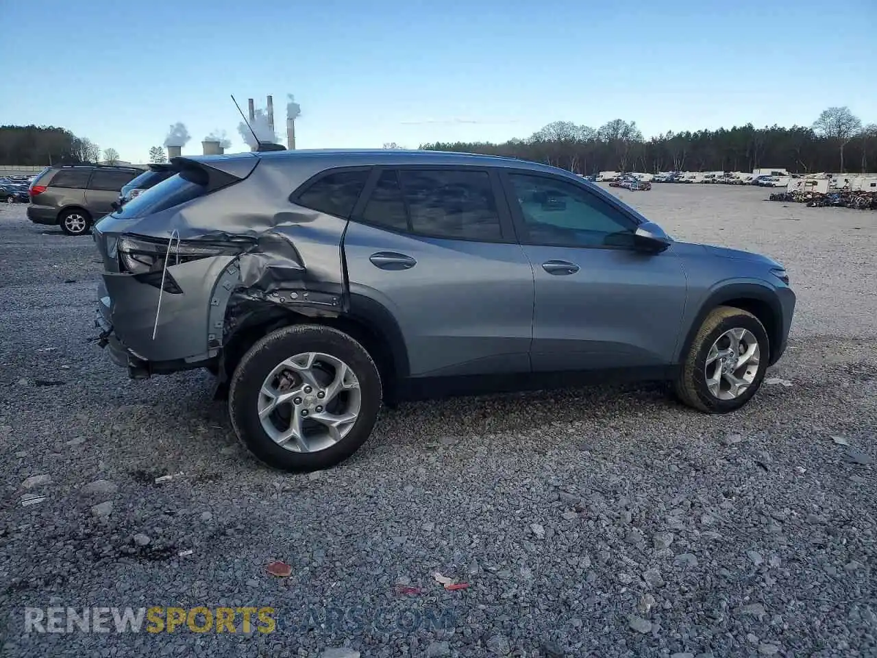 3 Photograph of a damaged car KL77LFE26RC232386 CHEVROLET TRAX 2024