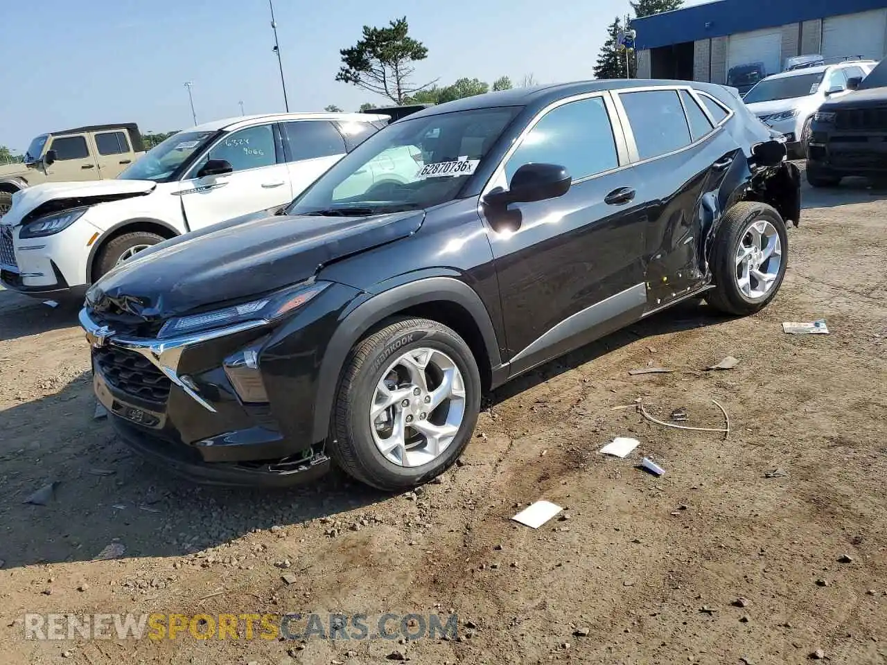 1 Photograph of a damaged car KL77LFE26RC244814 CHEVROLET TRAX 2024