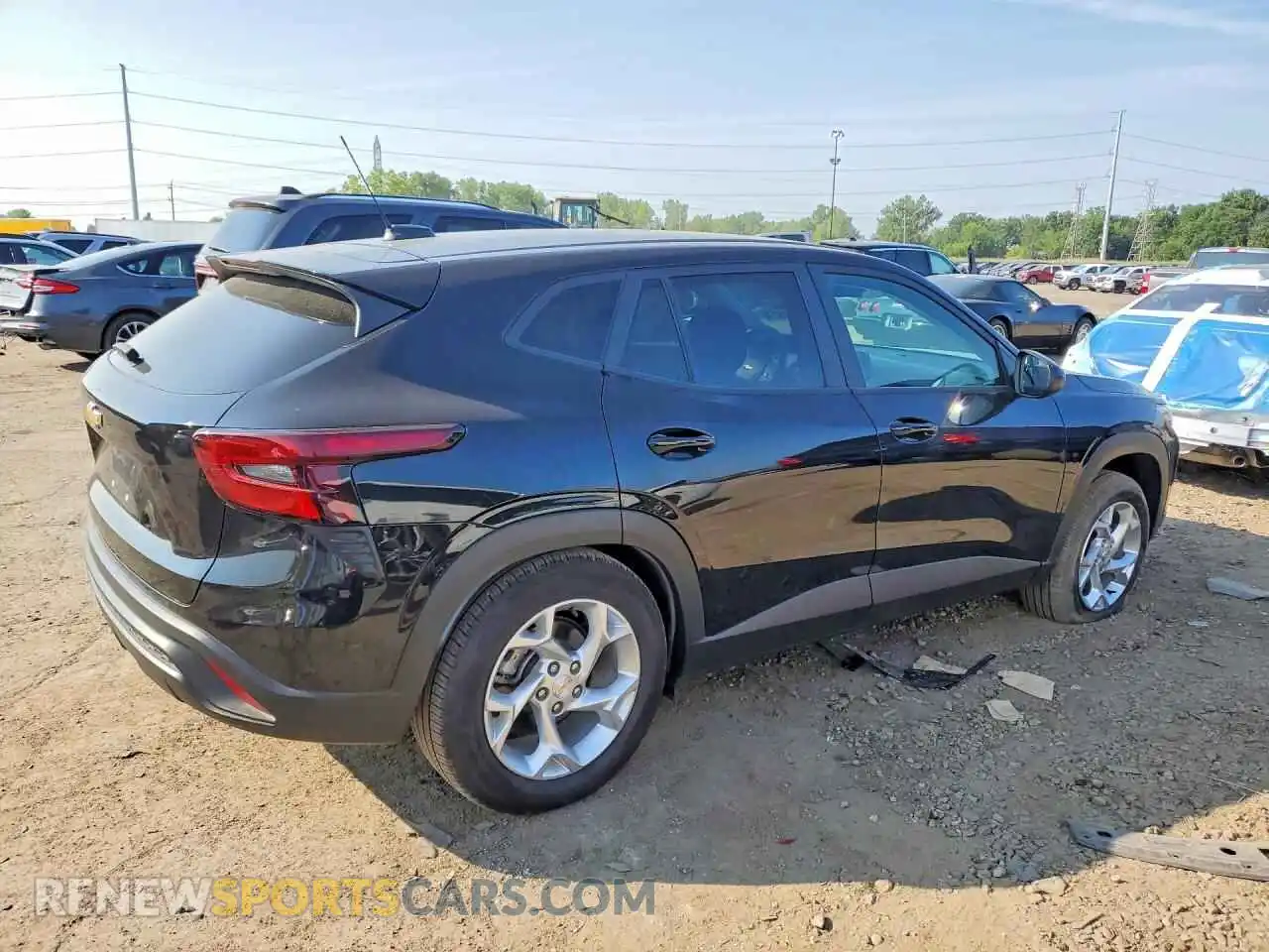 3 Photograph of a damaged car KL77LFE26RC244814 CHEVROLET TRAX 2024