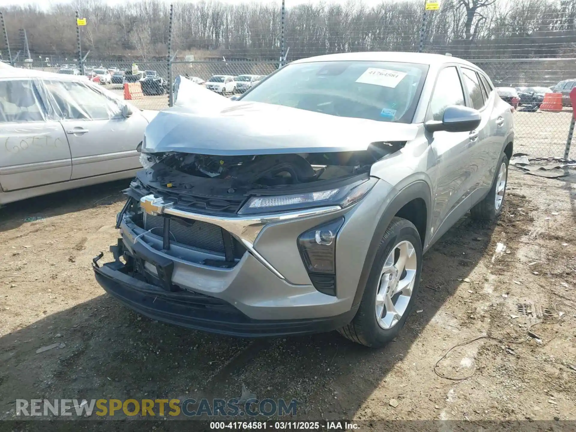 2 fotografías del automóvil dañado KL77LFE27RC050583 CHEVROLET TRAX 2024
