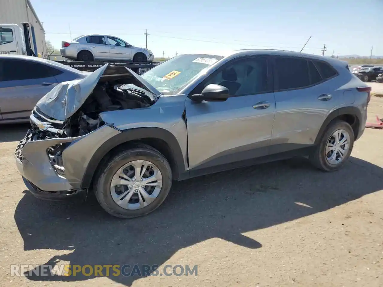 1 Photograph of a damaged car KL77LFE27RC059865 CHEVROLET TRAX 2024