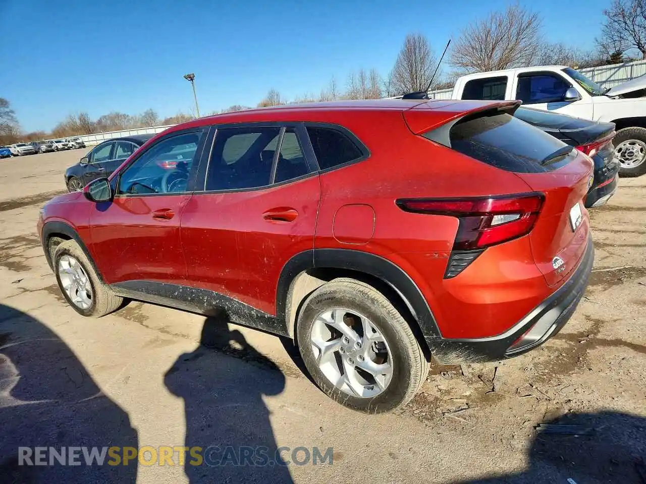 2 Photograph of a damaged car KL77LFE27RC198412 CHEVROLET TRAX 2024