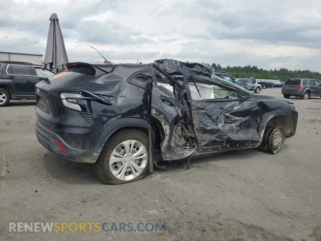 3 Photograph of a damaged car KL77LFE28RC006981 CHEVROLET TRAX 2024