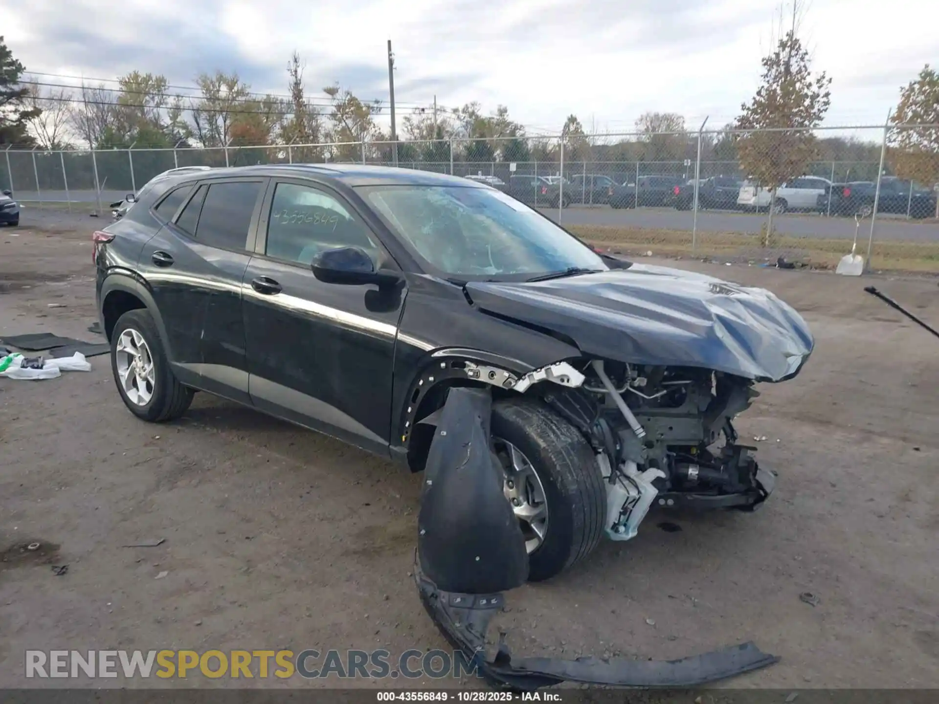 1 Photograph of a damaged car KL77LFE28RC021402 CHEVROLET TRAX 2024