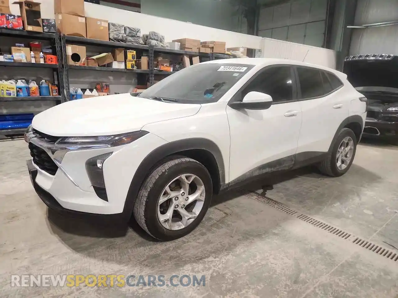 1 fotografías del automóvil dañado KL77LFE28RC127719 CHEVROLET TRAX 2024