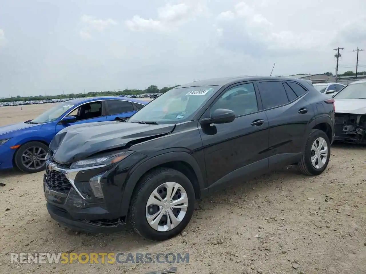 1 Photograph of a damaged car KL77LFE28RC165029 CHEVROLET TRAX 2024