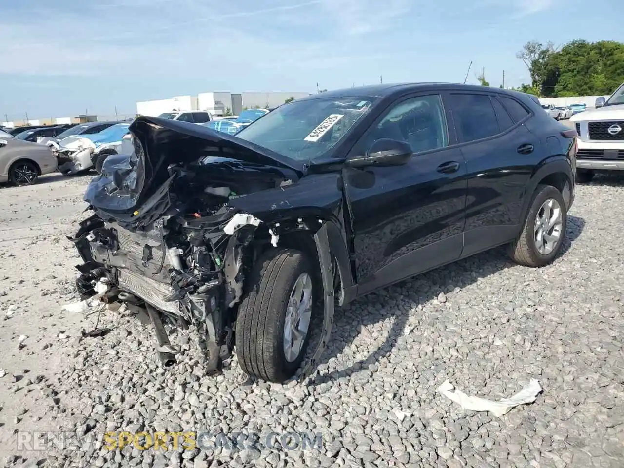 1 Photograph of a damaged car KL77LFE28RC197902 CHEVROLET TRAX 2024