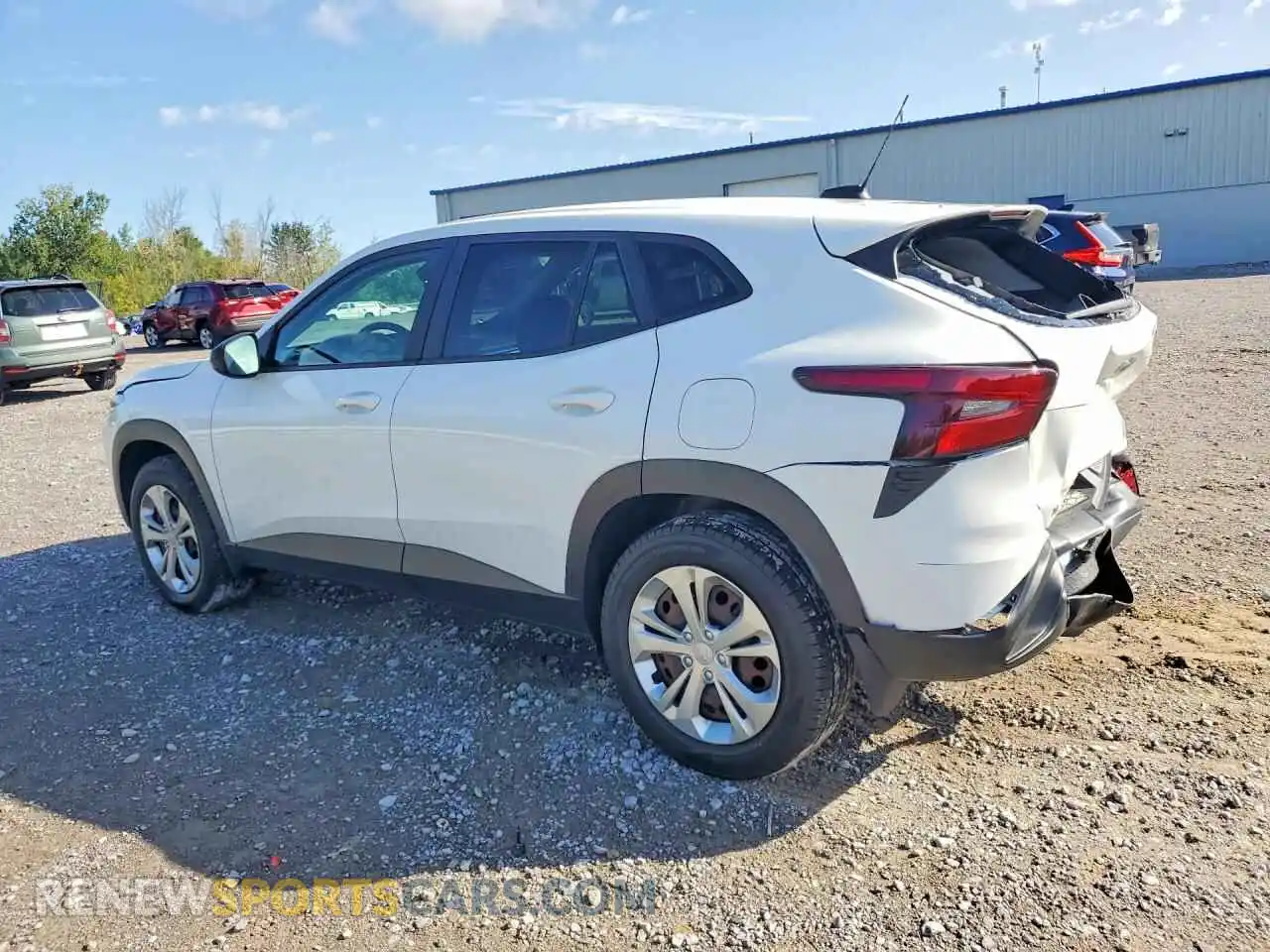 2 Photograph of a damaged car KL77LFE28RC202158 CHEVROLET TRAX 2024