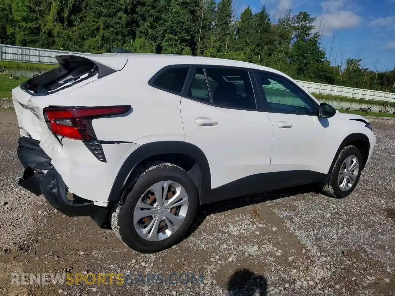3 Photograph of a damaged car KL77LFE28RC202158 CHEVROLET TRAX 2024