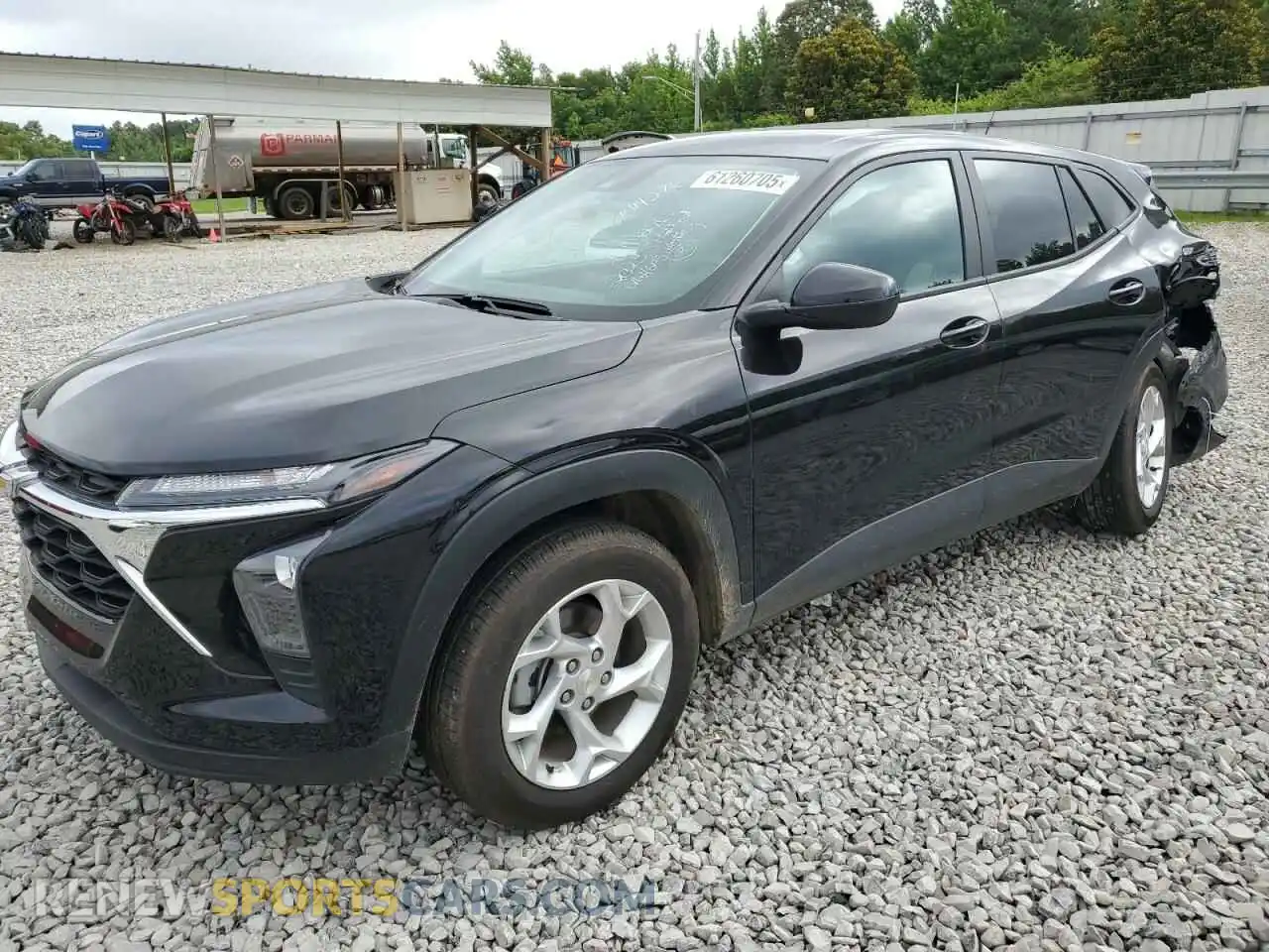 1 Photograph of a damaged car KL77LFE28RC217341 CHEVROLET TRAX 2024