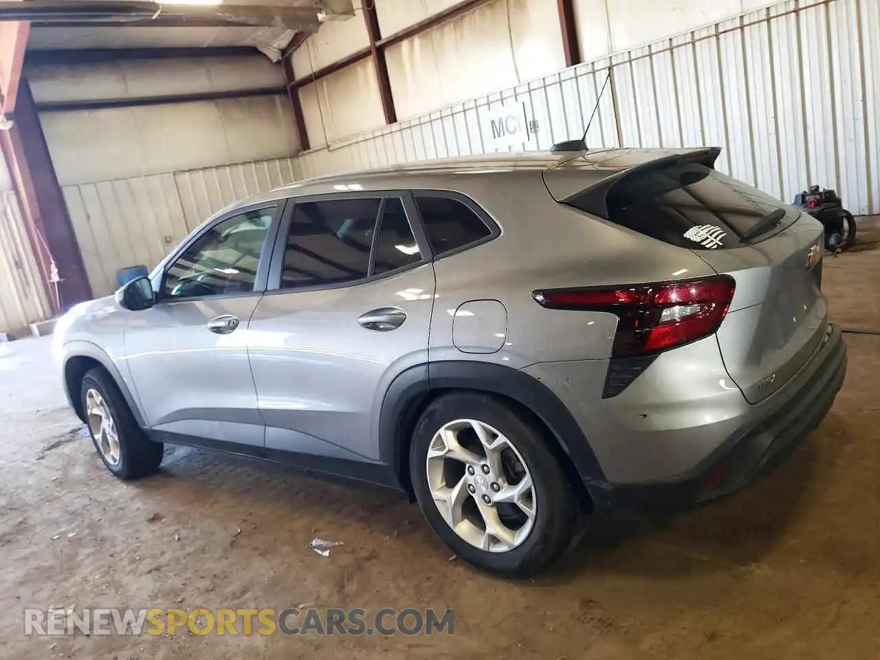 2 fotografías del automóvil dañado KL77LFE28RC223785 CHEVROLET TRAX 2024