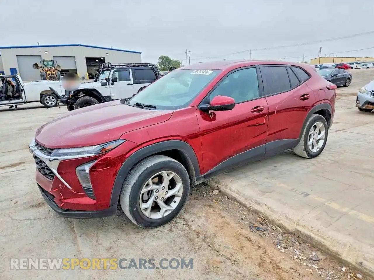 1 Photograph of a damaged car KL77LFE29RC001899 CHEVROLET TRAX 2024
