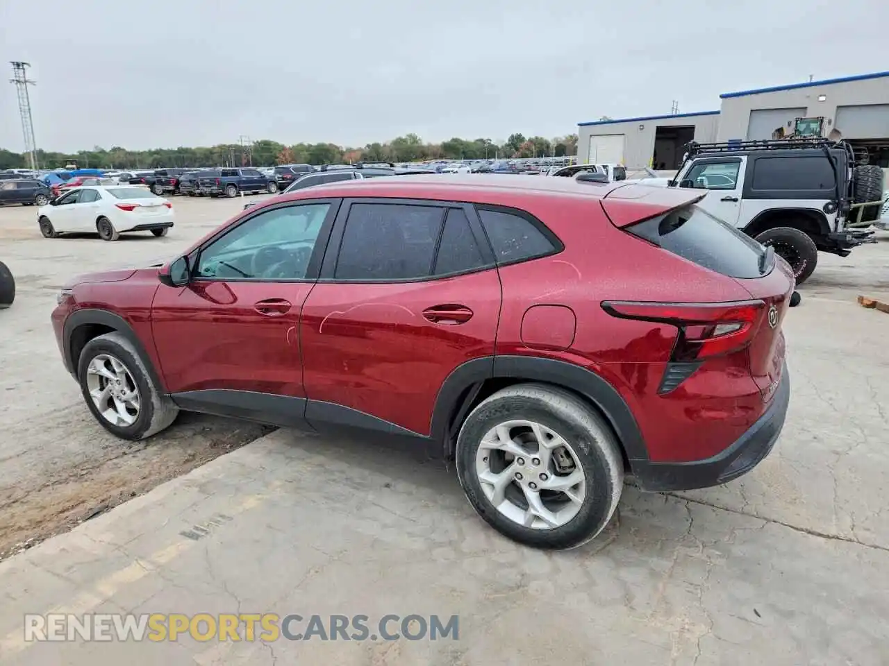 2 Photograph of a damaged car KL77LFE29RC001899 CHEVROLET TRAX 2024