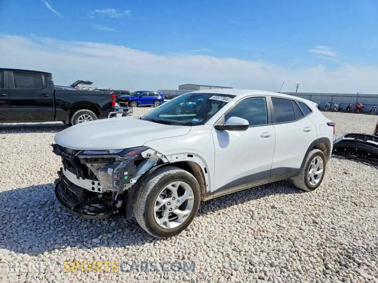 1 Photograph of a damaged car KL77LFE29RC030075 CHEVROLET TRAX 2024