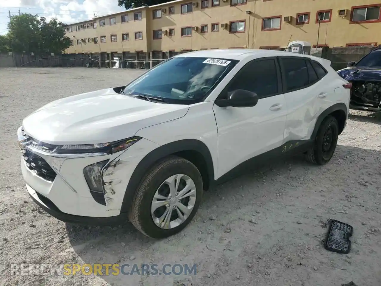 1 Photograph of a damaged car KL77LFE29RC053386 CHEVROLET TRAX 2024
