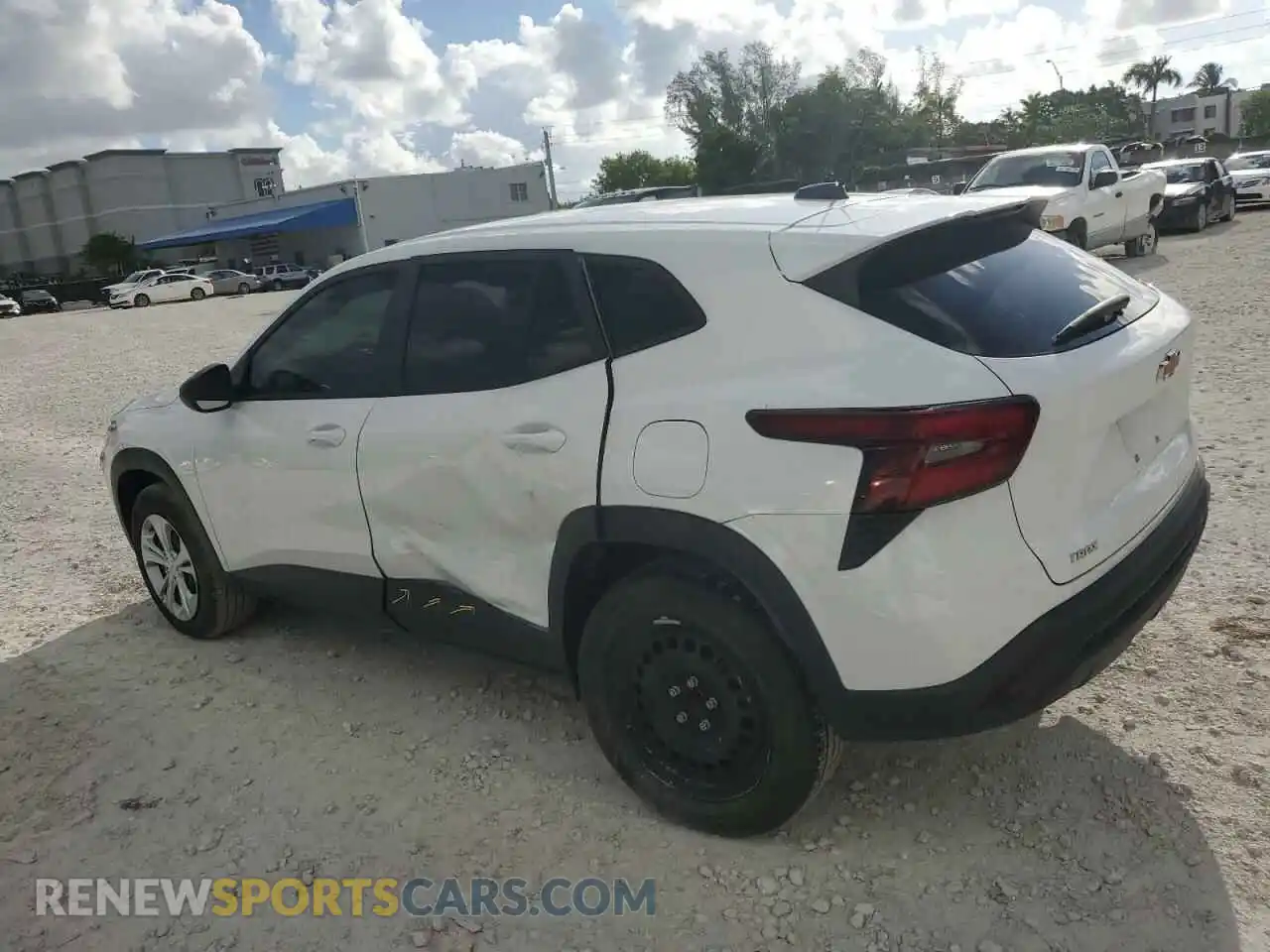 2 Photograph of a damaged car KL77LFE29RC053386 CHEVROLET TRAX 2024
