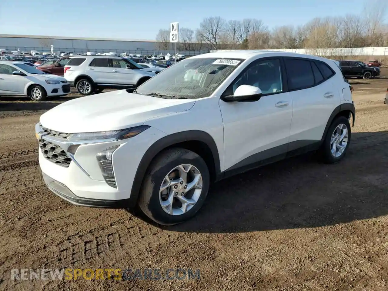 1 Photograph of a damaged car KL77LFE29RC097792 CHEVROLET TRAX 2024