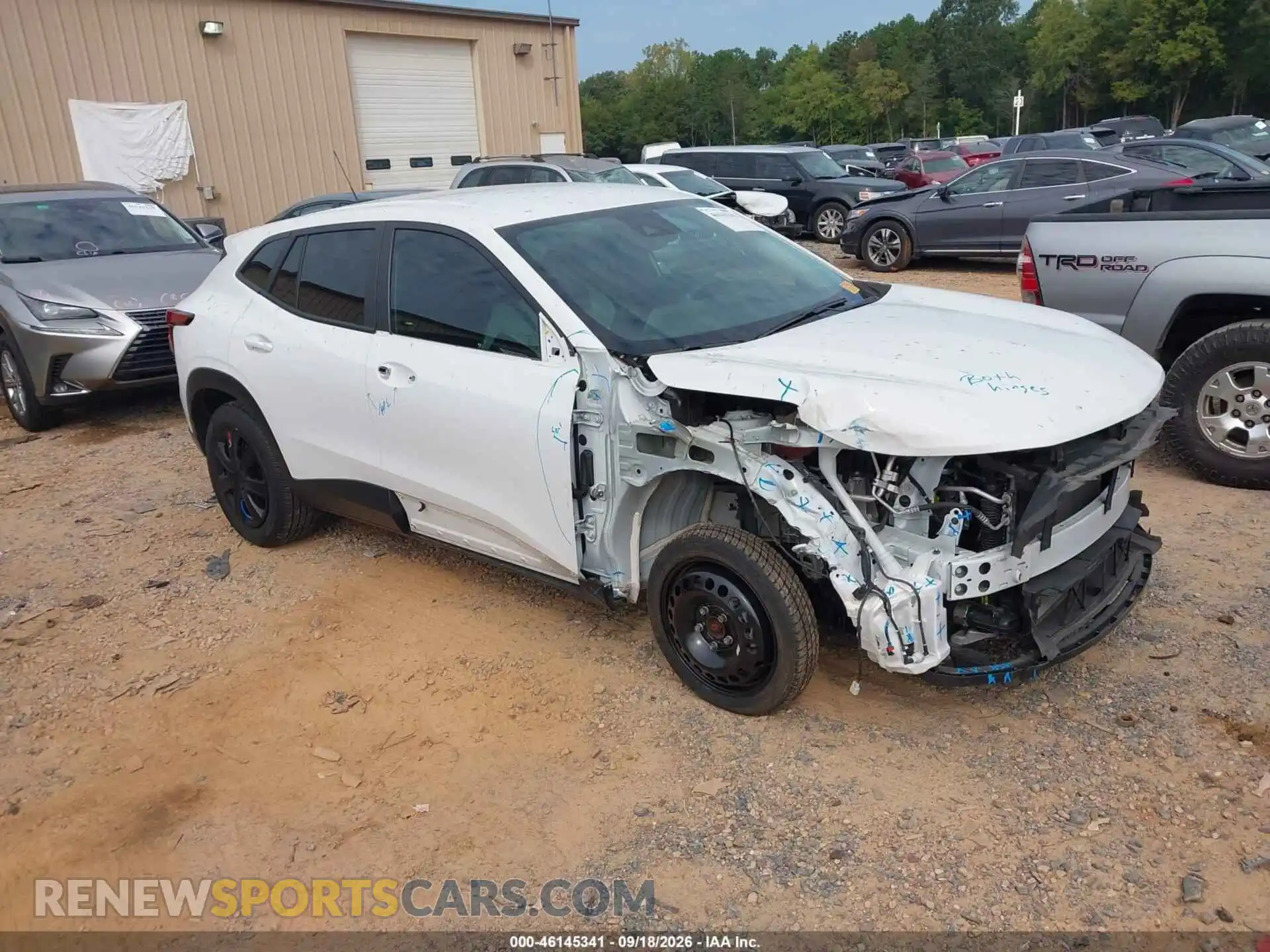 1 Фотография поврежденного автомобиля KL77LFE29RC098313 CHEVROLET TRAX 2024