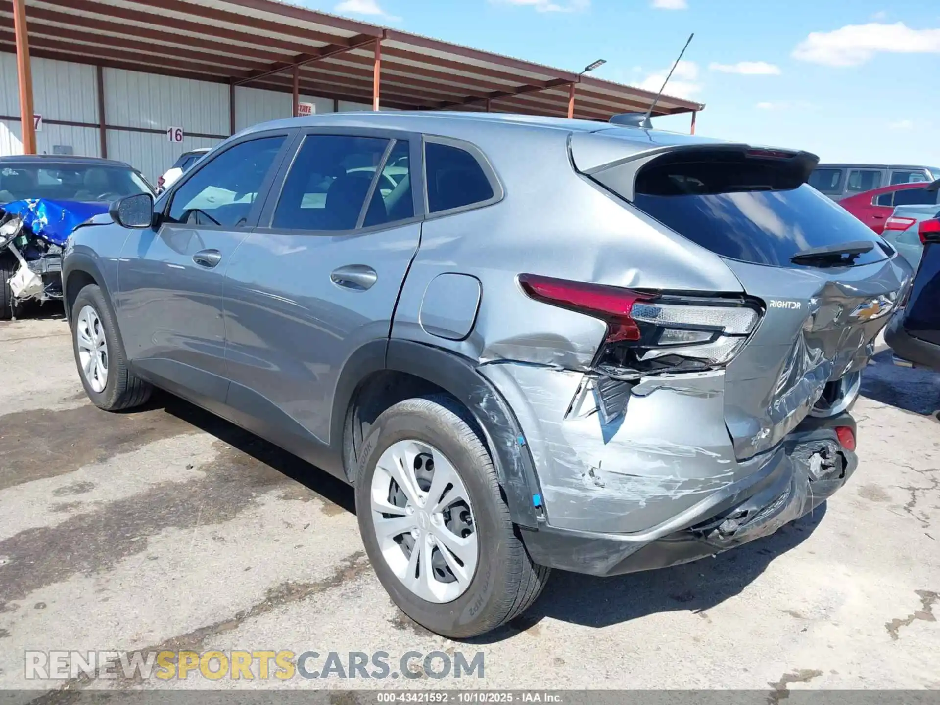 3 Photograph of a damaged car KL77LFE29RC130127 CHEVROLET TRAX 2024