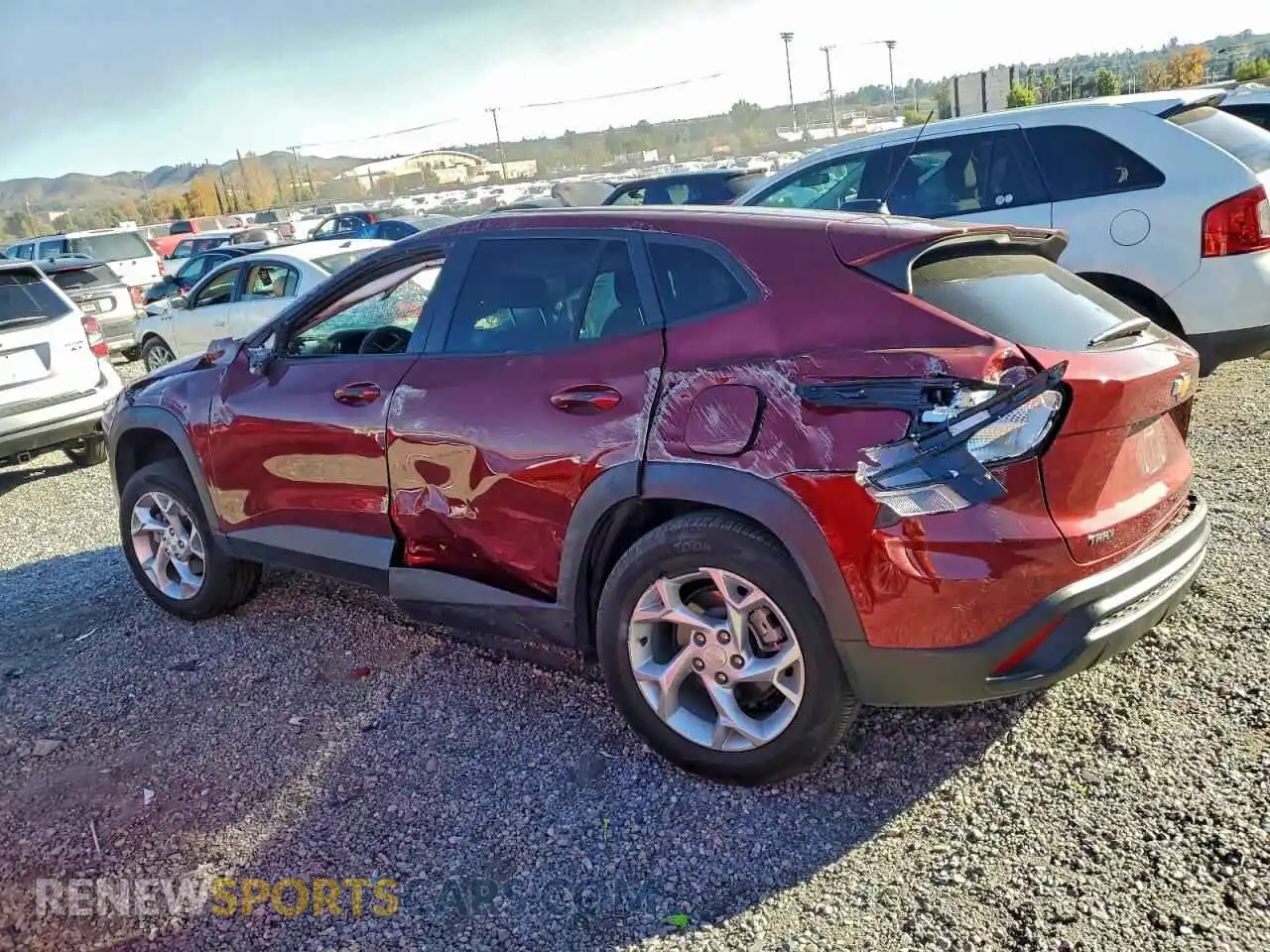 2 Photograph of a damaged car KL77LFE29RC161586 CHEVROLET TRAX 2024