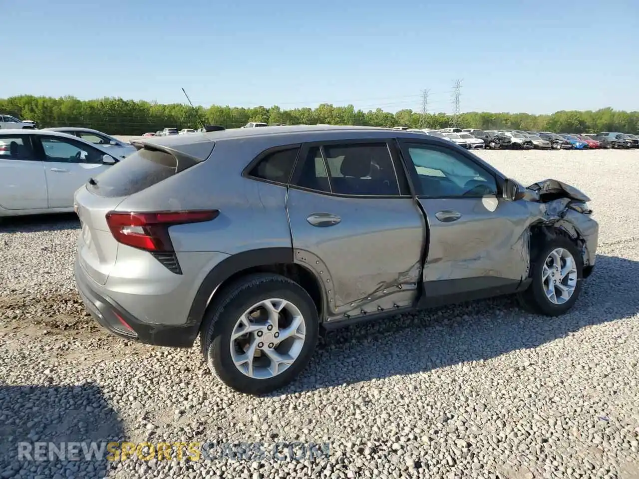 3 Photograph of a damaged car KL77LFE29RC215002 CHEVROLET TRAX 2024
