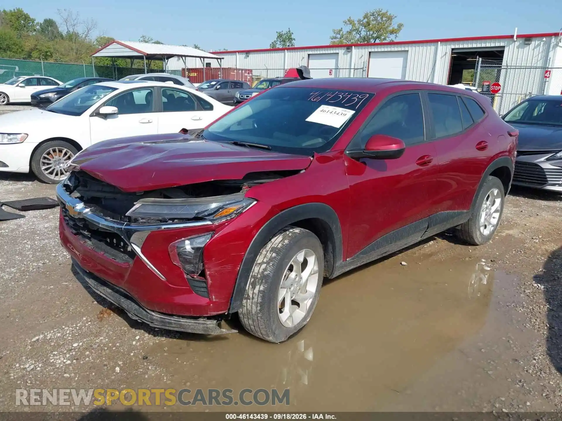 2 Фотография поврежденного автомобиля KL77LFE2XRC095761 CHEVROLET TRAX 2024