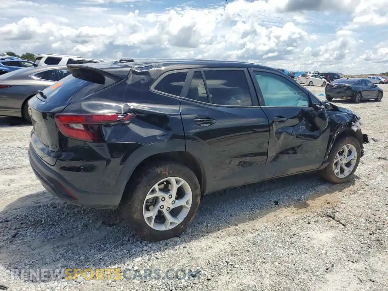 3 Photograph of a damaged car KL77LFE2XRC116141 CHEVROLET TRAX 2024