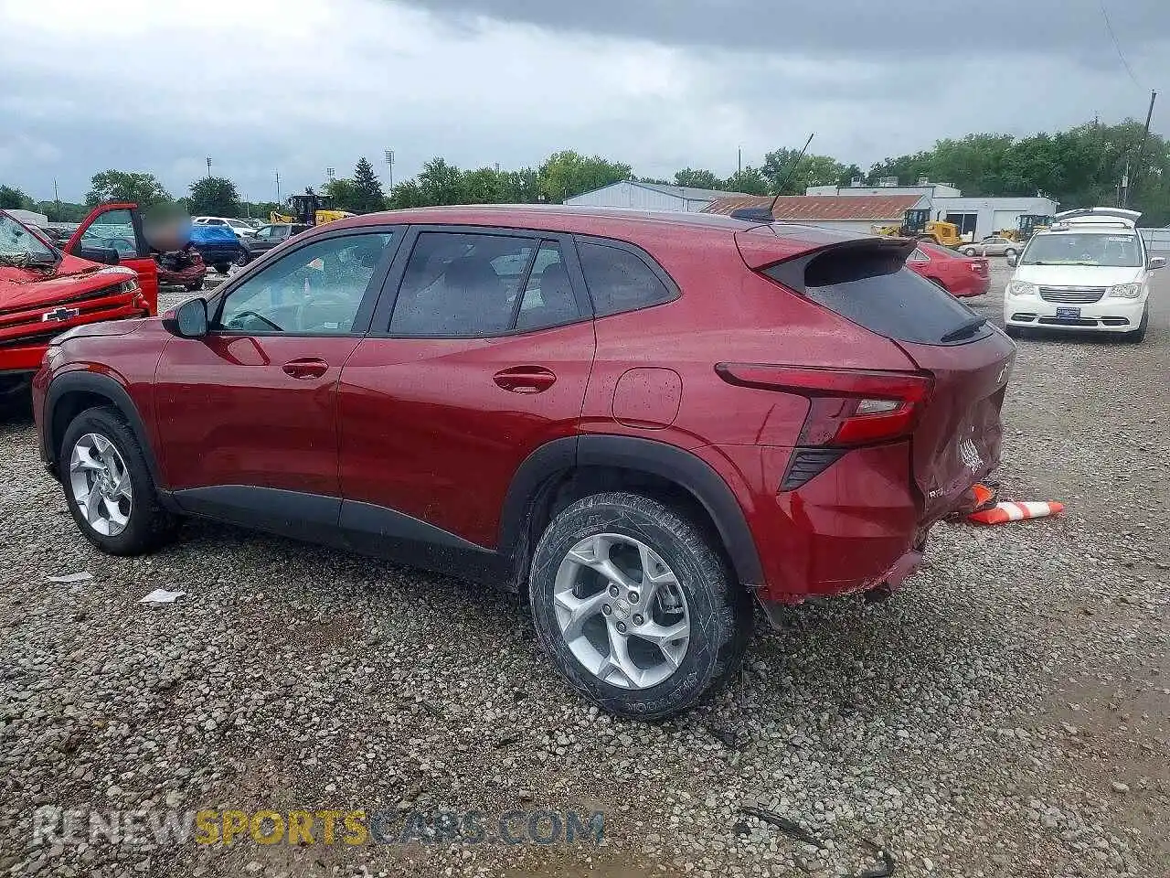 2 fotografías del automóvil dañado KL77LFE2XRC184682 CHEVROLET TRAX 2024