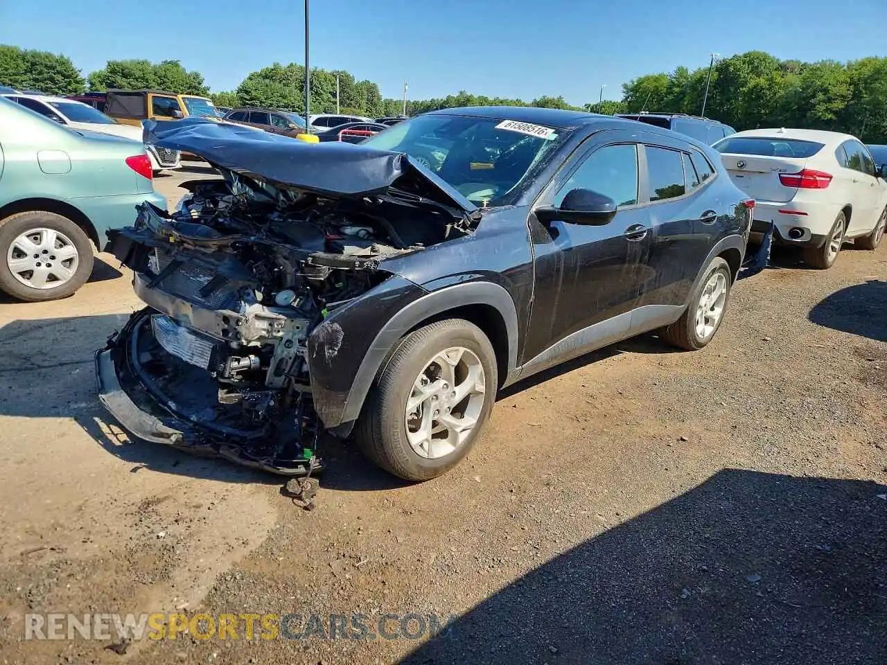 1 Photograph of a damaged car KL77LFE2XRC196623 CHEVROLET TRAX 2024
