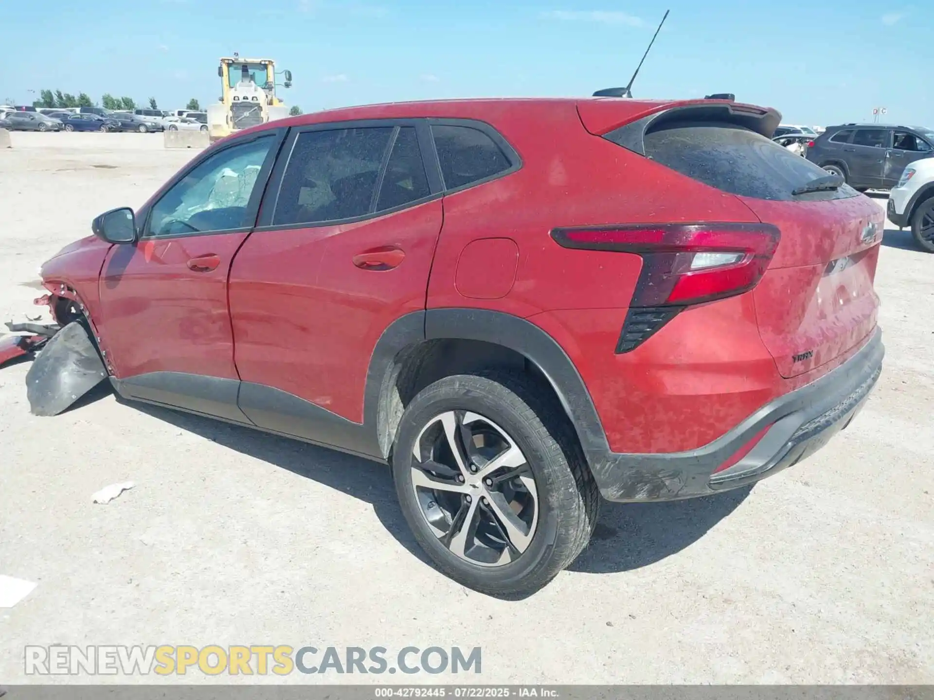 3 Photograph of a damaged car KL77LGE20RC045294 CHEVROLET TRAX 2024