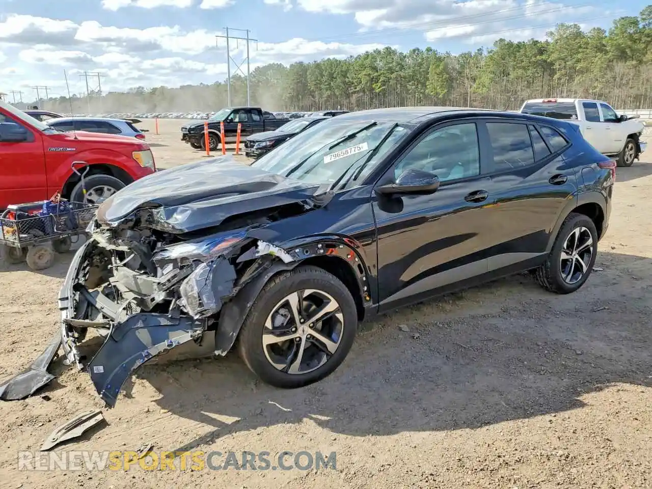1 Photograph of a damaged car KL77LGE20RC105526 CHEVROLET TRAX 2024