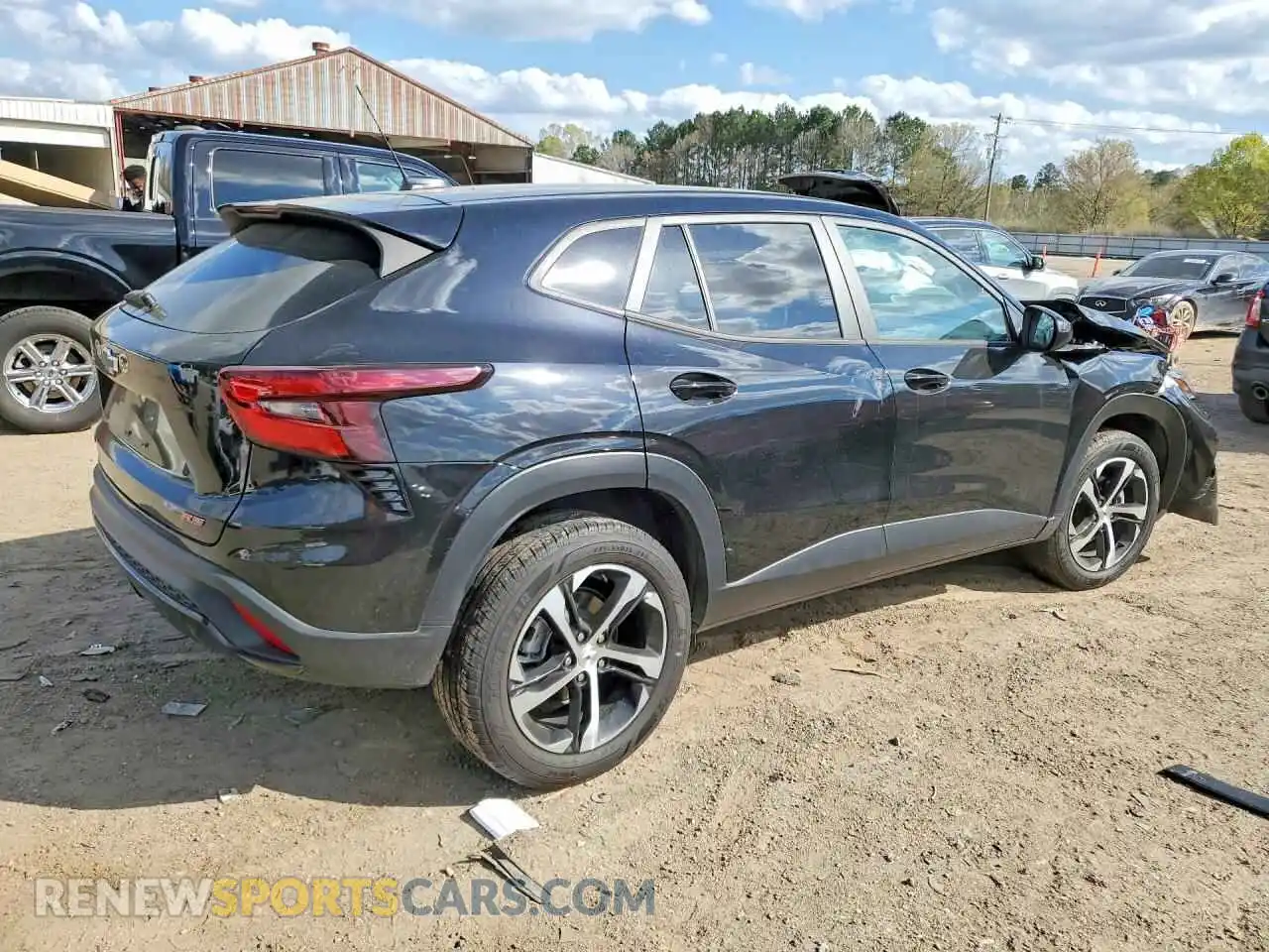 3 Photograph of a damaged car KL77LGE20RC105526 CHEVROLET TRAX 2024