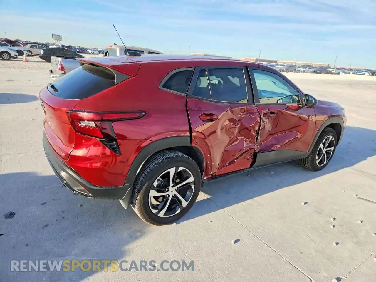 3 Photograph of a damaged car KL77LGE20RC142060 CHEVROLET TRAX 2024