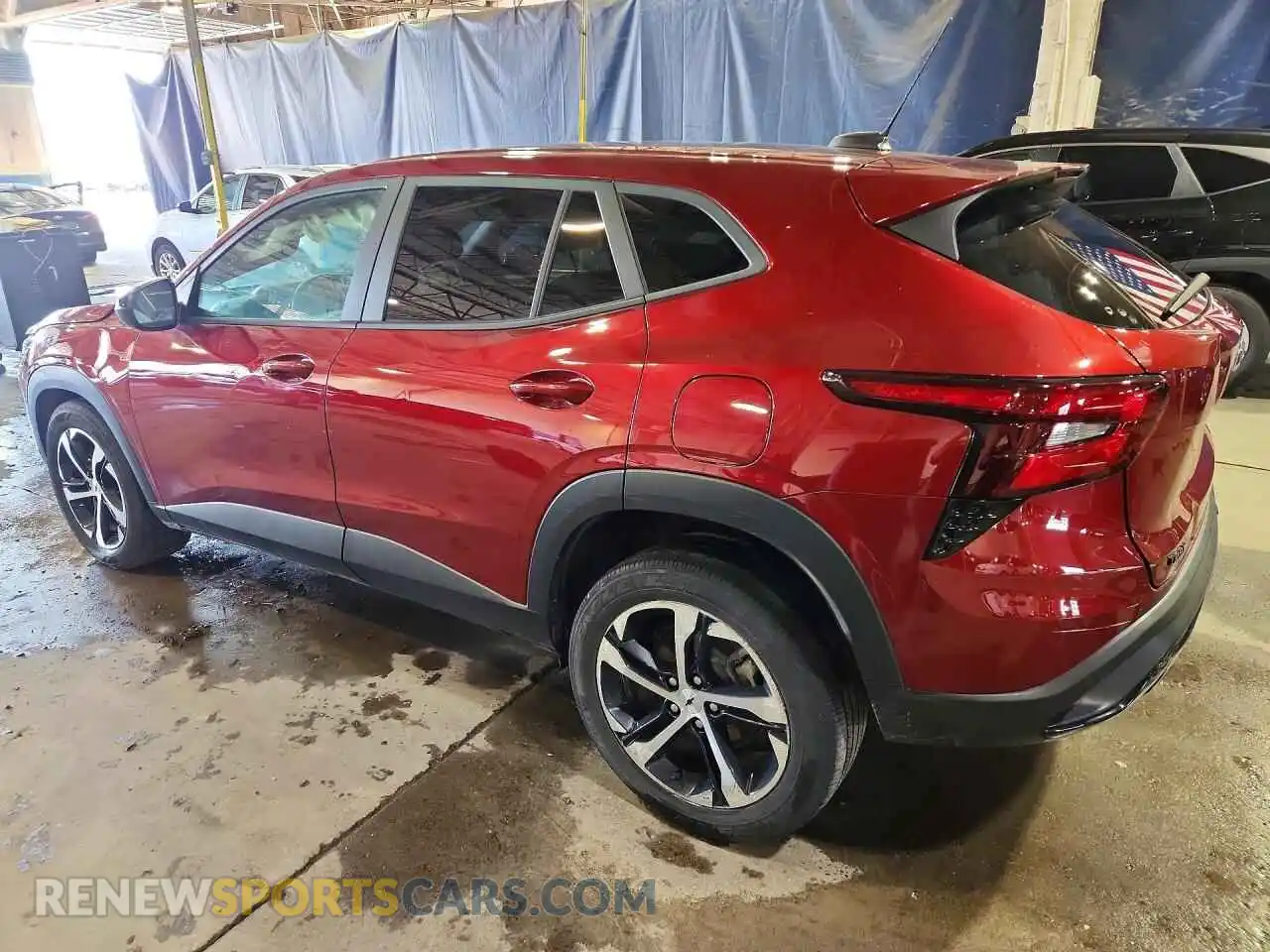 2 Photograph of a damaged car KL77LGE22RC021255 CHEVROLET TRAX 2024
